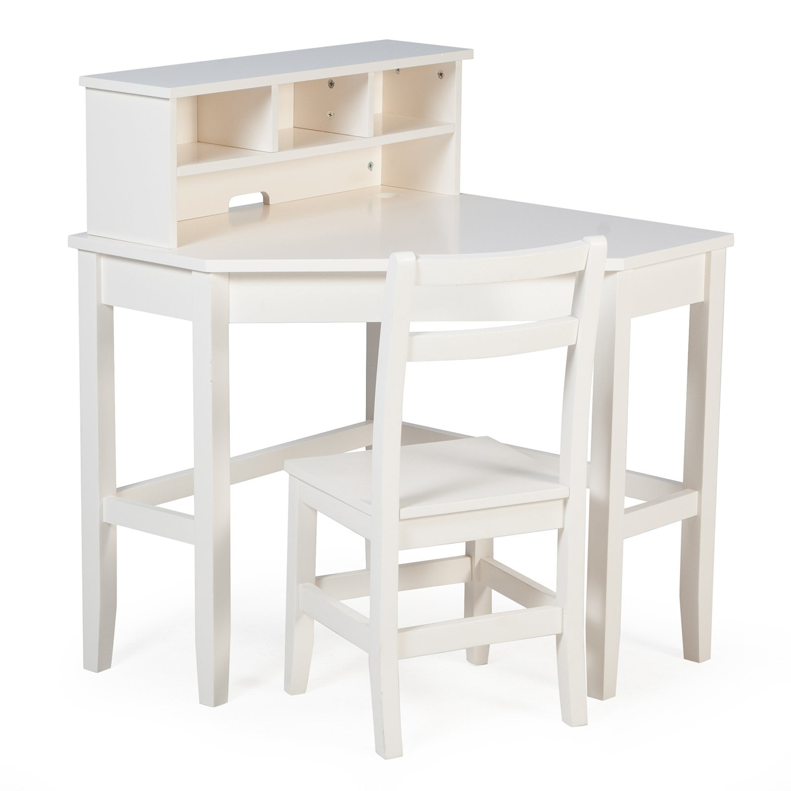 Classic Playtime Juvenile Corner Desk And Reversible Hutch With Classic Playtime Juvenile Corner Desk And Reversible Hutch With Chair Vanilla Com