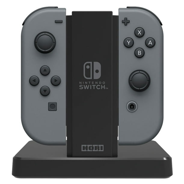 Hori Controller Charger for Switch, Charging Dock Stand Station for Switch Joy-con and Pro Controller with Charging Indicator, Black - Walmart.com