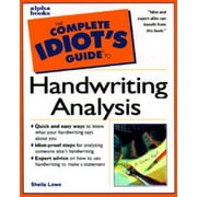 The Complete Idiot's Guide to Handwriting Analysis, Pre-Owned (Paperback)