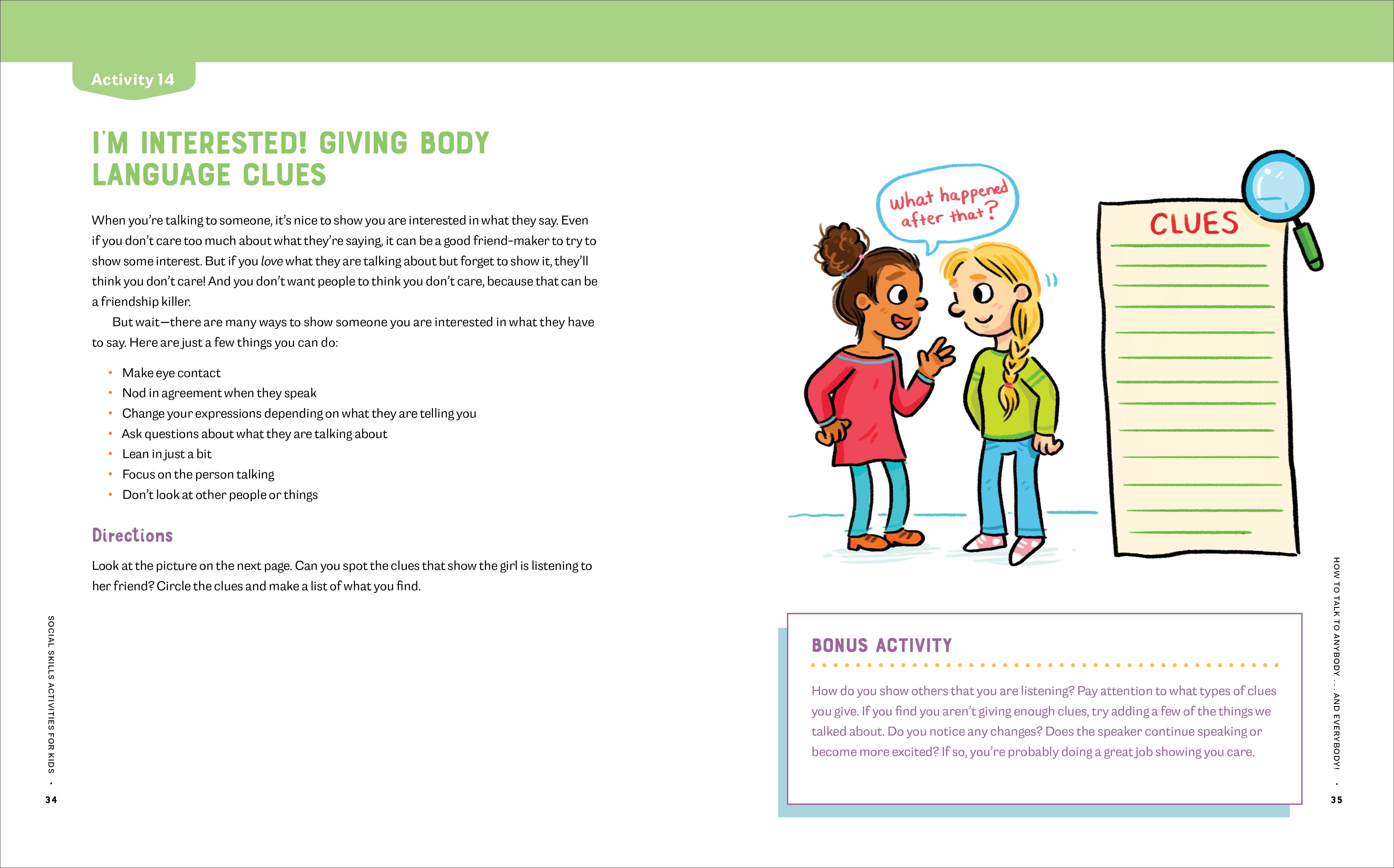Social Skills Activities for Kids: 50 Fun Exercises for Making Friends, Talking and Listening, and Understanding Social Rules (Spiral Bound)