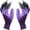 Purple, variant on [Claw Gardening Gloves] 2pcs - High Quality Claw Gardening Gloves for Digging, Planting, Weeding, Seeding | Garden Gloves with Claws for Men and Women - One Pair