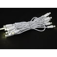 thumbnail image 2 of Novelty Lights 50 Light LED Twinkle Christmas LED Mini Light Set, Outdoor Curtain Fairy Wedding String Lights, Non-Connectable, Warm White, White White, 7 Feet, 2 of 7
