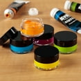 thumbnail image 5 of Creative Mark Sample Containers - .24 oz Size, 60-Pack Clear Plastic Sample Jars, Cosmetic Containers with Lids, Wide-Mouth Opening, Easy to Label, Black Lid - Prevent Waste, 5 of 7