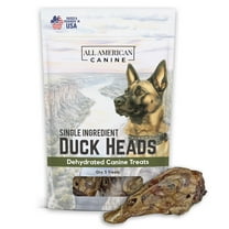 All American Canine Duck Heads, 5 count