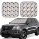 thumbnail image 1 of Fotbe Pirate Skull And Anchor Juego de 2 Piezas de Parasoles para Parabrisas | Bloqueador Solar para Auto | Accesorios Plegables para Protección Solar Interior-Medium, 1 of 6
