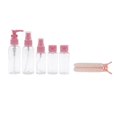 thumbnail image 1 of Kit de Viaje 5 Botellas Para Líquidos Rellenables rosa, 1 of 7