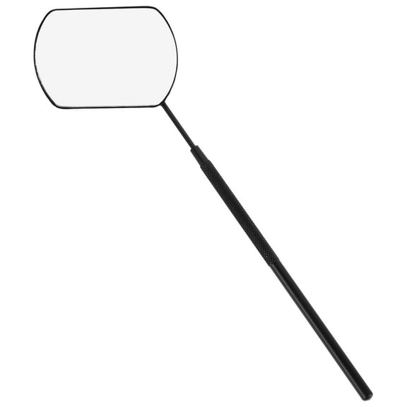 Himition Handheld Eyelash Extension Mirror Stainless Steel Mirror Eyelash Extension Mirror Small Metal Mirror