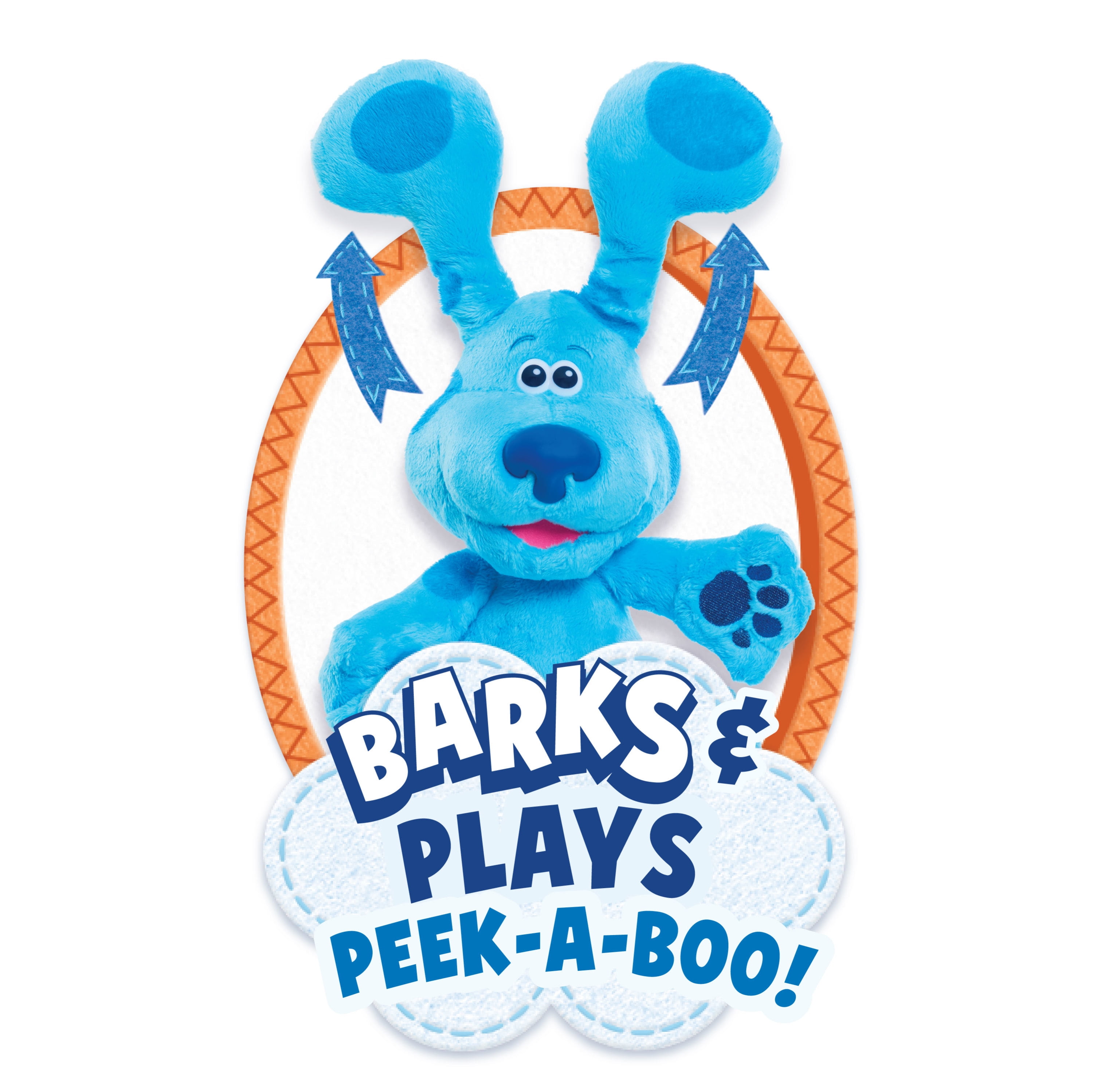 Blues Clues /& You PEEK A BOO Plush Barks and Plays Peek-a-boo 2020