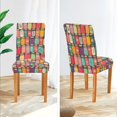 thumbnail image 3 of Yayeee 2 Pack Dining Chair Covers Stretch Parson Chairs Slipcovers Seat Protector, Beige Jar, 3 of 6