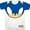 White/Royal, variant on Sonic The Hedgehog Little Boys T Shirt