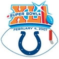 thumbnail image 1 of Super Bowl XLI Indianapolis Colts Car Magnet, 1 of 1