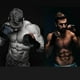 thumbnail image 5 of Guantes de kickboxing, guantes de lucha, guantes de boxeo de medio dedo de tigre negro, guantes de artes marciales, características de vanguardia, 5 of 8
