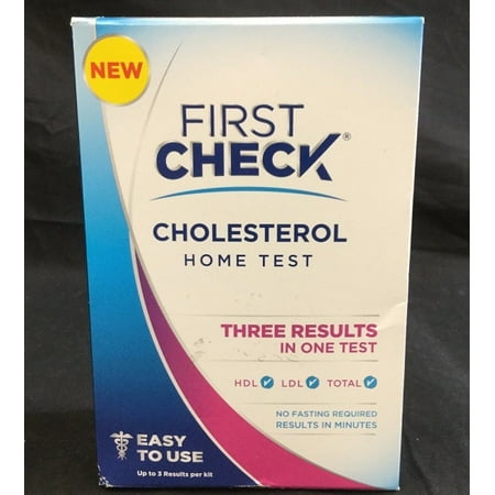 test cholesterol kit check