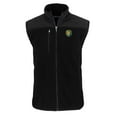 thumbnail image 2 of Men's Cutter & Buck  Black Southeastern Louisiana Lions Big & Tall Cascade Eco Sherpa Fleece Full-Zip Vest, 2 of 3