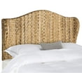Safavieh Nadine Coastal Rattan Winged Headboard