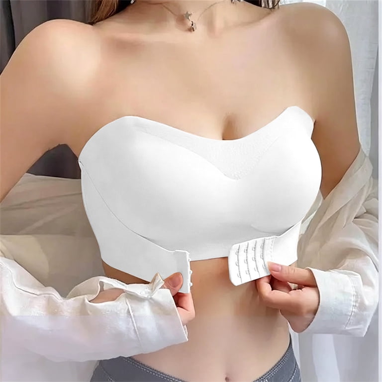 strapless bra for wedding dress Bridal Kit BOOMBA Women's Wirefree Bras Strapless Breathable
