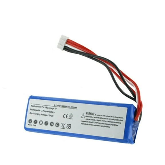 Batteries N Accessories BNA-WB-P1805 Speaker Battery - Li-Pol, 3.7V, 6000 mAh, Ultra High Capacity Battery - Replacement for JBL Charge 2 Battery