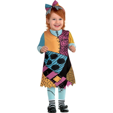 The Nightmare Before Christmas Sally Halloween Costume for Infants, 12-24
