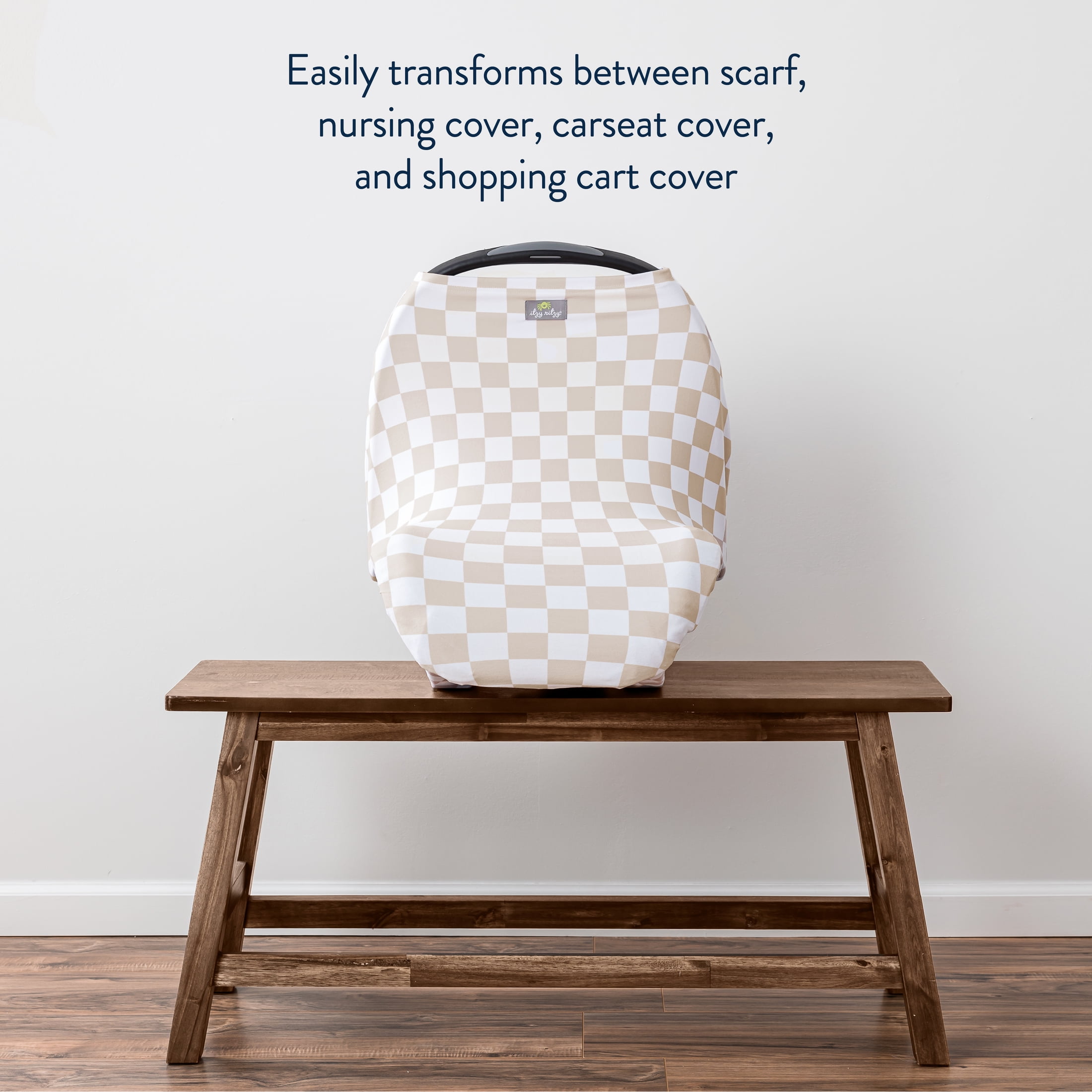 Itzy Ritzy Mom Boss™ 4-in-1 Nursing Cover, Car Seat Cover