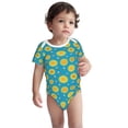 thumbnail image 3 of Balery Bee Sunflower Pattern Baby Climbing Clothes Infant Bodysuit Cute Infant Bodysuit Baby Romper-2 Years, 3 of 7