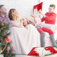 thumbnail image 5 of 4 Pieces 45x45 Cm Room Home Santa Claus Elk Pillowcase Decorative, 5 of 5