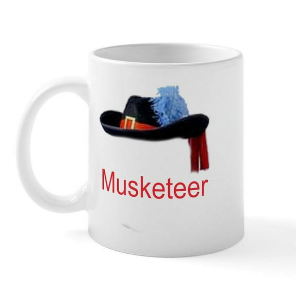 CafePress - Musketeer Mug - 11 oz Ceramic Mug - Novelty Coffee Tea Cup