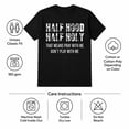 thumbnail image 5 of Half Hood Half Holy Graphic T-Shirt, Pray With Me Don't Play With Me Tee, 5 of 9