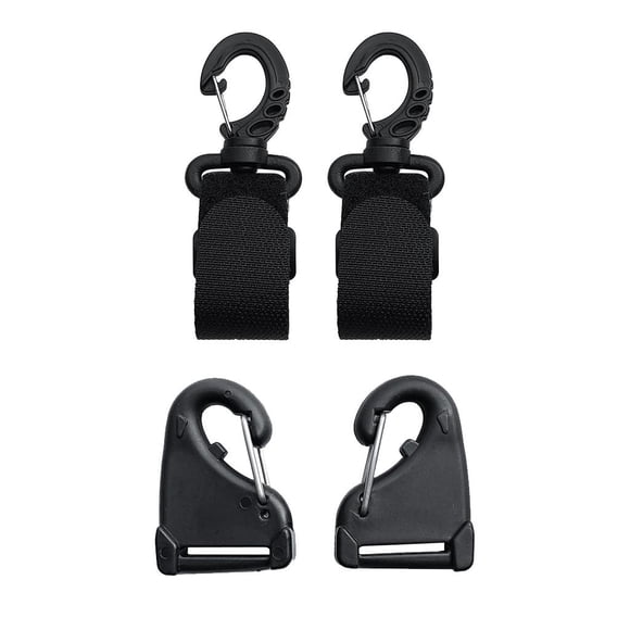4 Pcs De s Y 4 Unidades De Hebillas De Sujetación De Para Kayak, Repuesto De Reparación De Yate shamjiam Kayak Correas Gancho rápido