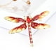 thumbnail image 3 of Broche de la boda de la libélula Zulema Rojo, 3 of 8