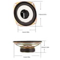 thumbnail image 5 of lanema 3Inch Speaker 4Ohm 5W 4Ω External Magnetic Speakers Clear and Powerful Output Woofer Loudspeaker, 5 of 9