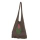 thumbnail image 1 of Bolso de mano portátil , tejido de malla suave grande estético para , chicas informales Marrón Hugo Bolso de mujer, 1 of 5