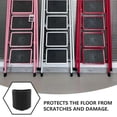 Point Ladder Rubber Protector Luxshiny Black Nonskid Rubber Telescoping Ladder End Caps Replacement ...