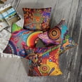 thumbnail image 2 of Juego de 4 fundas de almohada Sanwarm Home Decor, 45 x 45 cm, lino y algodón, 2 of 6
