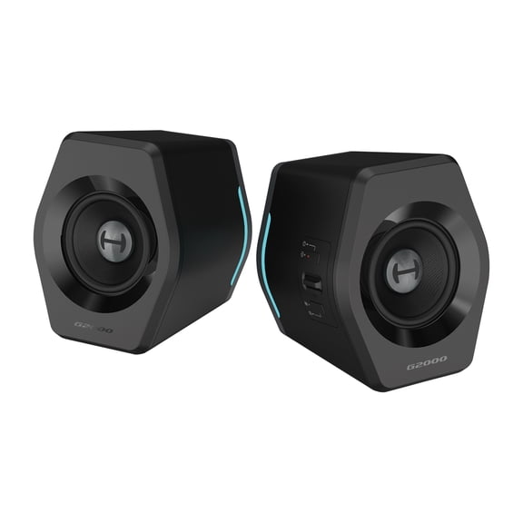 Edifier 4004780 Hecate G2000 32-Watt-Peak Bluetooth Subwoofer Stereo Speakers (Black)