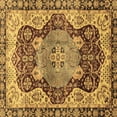 thumbnail image 1 of Ahgly Company Indoor Square Persian Brown Traditional Area Rugs, 8' Square, 1 of 4
