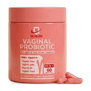 Quixao Probiotics for Women – Vaginal Health & pH Balance Support with Prebiotics and Lactobacillus Blend (60 Capsules)