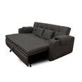 thumbnail image 1 of Sofa cama Plegable Mobydec Ankor en Lino Gris Oxford con Portavasos, 1 of 3