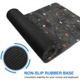 thumbnail image 6 of Long Mouse Pads for Desk,Halloween Colorful Spider Web Pattern Desk Mats on Top Of Desks, Desk Mouse Pad Extra Large with 3mm Non-Slip Base and Stitched Edge for Gaming,Office,Work,Home 31.5"x15.7", 6 of 6