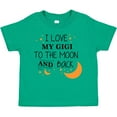 thumbnail image 3 of Inktastic I Love My Gigi to the Moon and Back Boys or Girls Toddler T-Shirt, 3 of 5