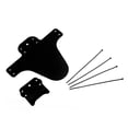 thumbnail image 3 of Eigraketly Guardabarros para bicicleta, guardabarros delantero y trasero, protector contra salpicaduras de plástico ABS para bicicleta, accesorio para Type3 NO3 Eigraketly  OD000067-00B, 3 of 6