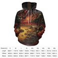 thumbnail image 2 of Dinosaur 3D Pattern 3d Sweatshirts Hoodie Fashion Casual Personality Men's Women Street Hoodie Pullovers Long Sleeve Comfortable Top, 2 of 6