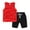 B0624-Red, variant on NIEWTR Toddler Boy Clothes Kids Summer Cotton Outfits Shirt Short Sets Size 2-7 For 18-24 Months 2t 3t 4t 5t 6t Children's Day Gift 2PCS Set ,7-8 Years