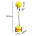 thumbnail image 4 of Olilia Dog Toys for Aggressive Chewers Interactive Indestructible Puzzle Stimulating Chew Toy Suction Cup Tug of War Boredom Busy Self Play Food Teething Puppy Dispensing Squeaky Ball Dogs, 4 of 9