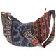 thumbnail image 1 of Bolso bandolera grande estilo hippie estilo tailandés para mujer, estilo hobo, con diseño floral, 1 of 7