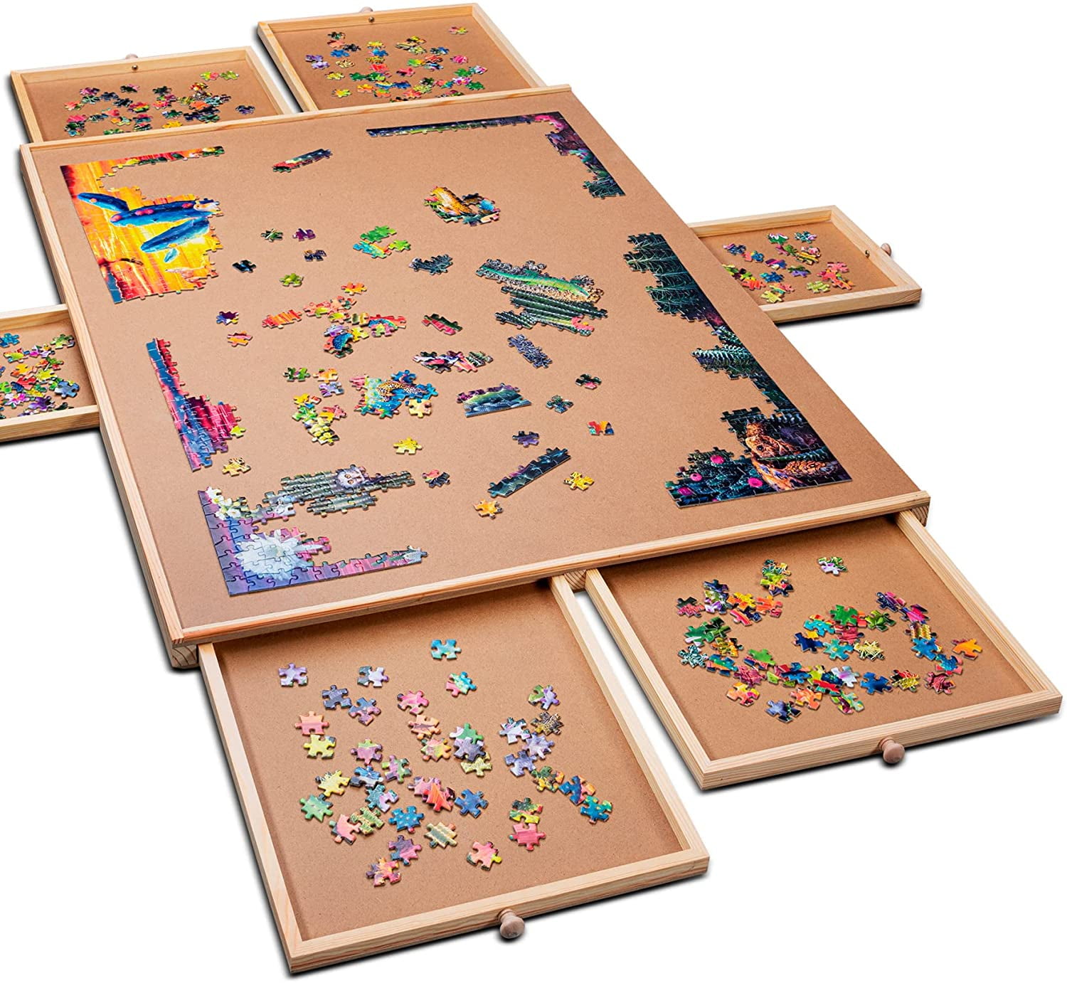 jigsaw puzzle travel board