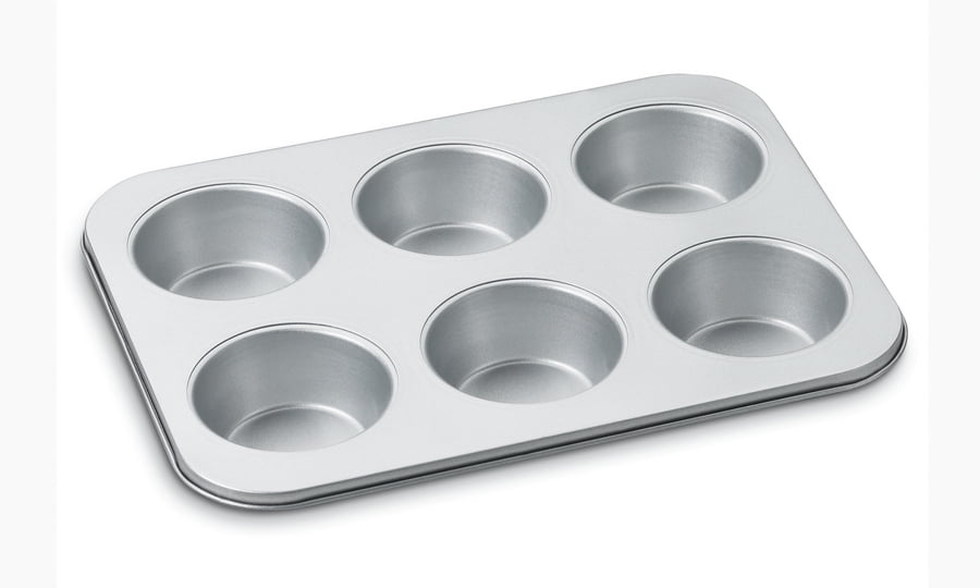 Super Buy Lot 2 Steel 6 Cup Muffin Cupcake Pans 