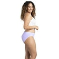 thumbnail image 5 of Fruit of the Loom Women's Premium Breathable Micro-Mesh Bikini Panty, 5 Pack Assorted,Size 8, 5 of 9