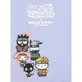 thumbnail image 3 of Hello Kitty + Naruto Girl's Boyfriend Tee & Biker Short Set, 2-Piece, Sizes XS-XL, 3 of 4