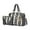 Charcoal, variant on Addison Snake Embossed Vegan Leather Womens Tote Bag with matching Wristlet - 2 pieces by Mia K