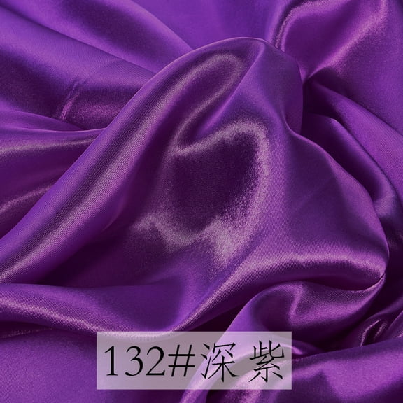 Namzi Sewing & Craft Fabric - deep purple Material for Sewing, 1 Piece 0.97m×1.5m Rayon Sewing Supplies Fabric, Soft Craft Fabric for Decorations, Clothing Lining.